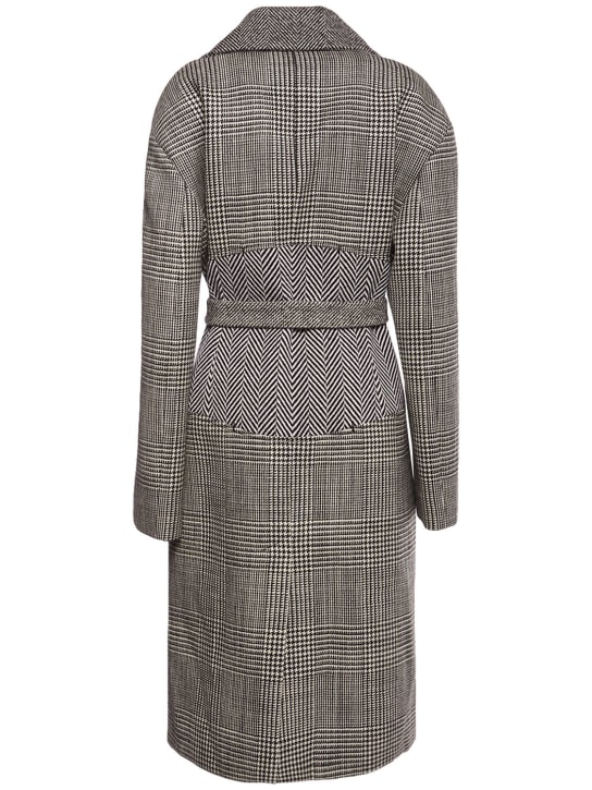 Tom Ford: Prince Of Wales-Midikleid mit Gürtel