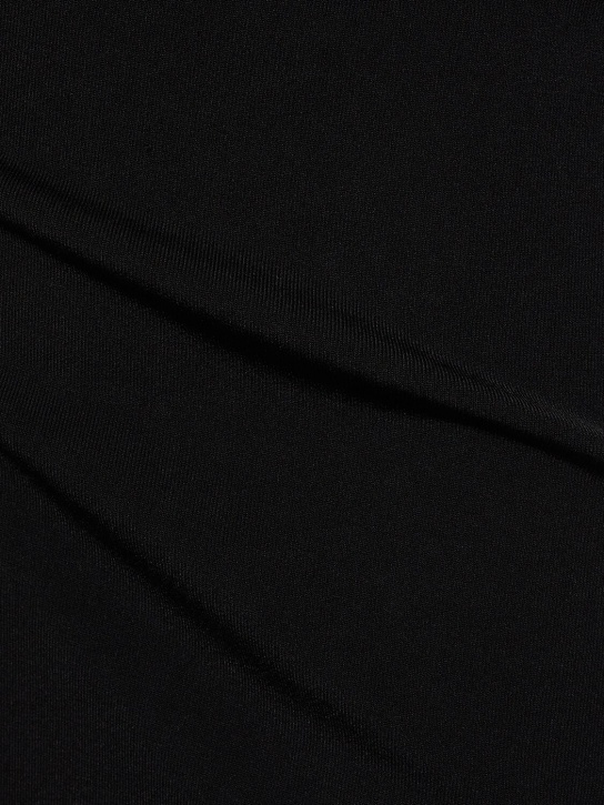Roland Mouret: Midikleid aus Stretch-Viskosestrick