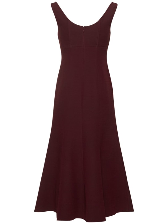 Roland Mouret: Vestito midi in seta e lana