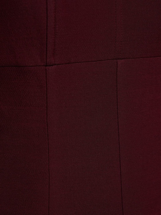 Roland Mouret: Vestito midi in seta e lana