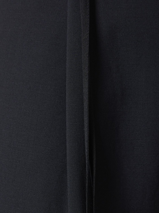 Nensi Dojaka: Serge net straight pants