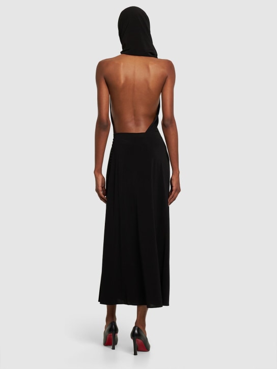 Magda Butrym: Hooded jersey midi dress