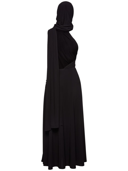 Magda Butrym: Hooded jersey midi dress