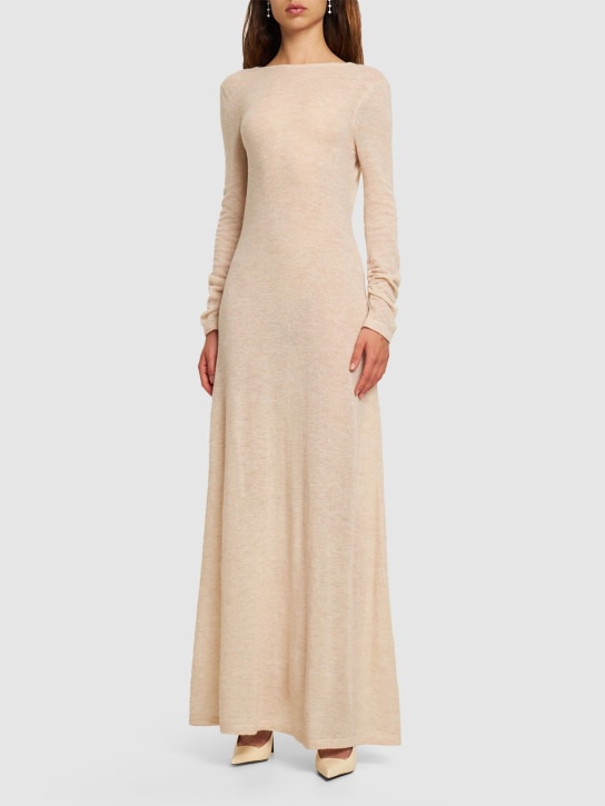 Magda Butrym - Vestido largo de punto de alpaca
