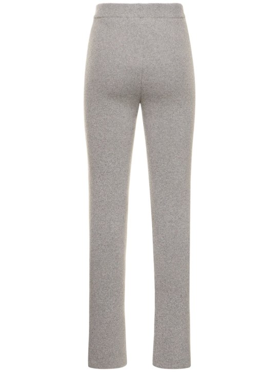 Magda Butrym: Legging en maille de cachemire côtelé