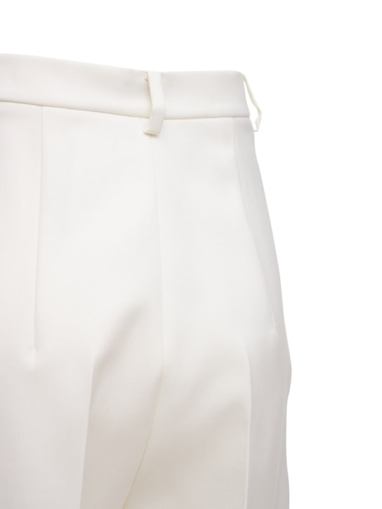 Magda Butrym: Pantalones rectos de lana y seda