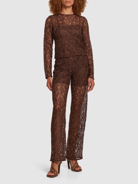 Saks Potts - Top Paloma in pizzo