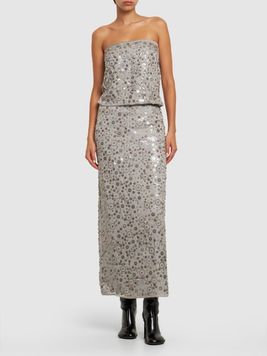 Saks Potts: Jupe midi embellie Lynn