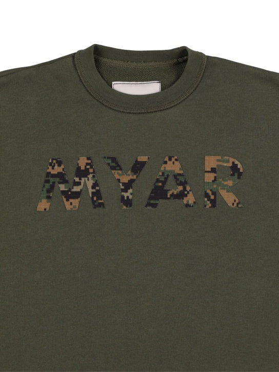 Myar - Cotton sweatshirt w/ logo