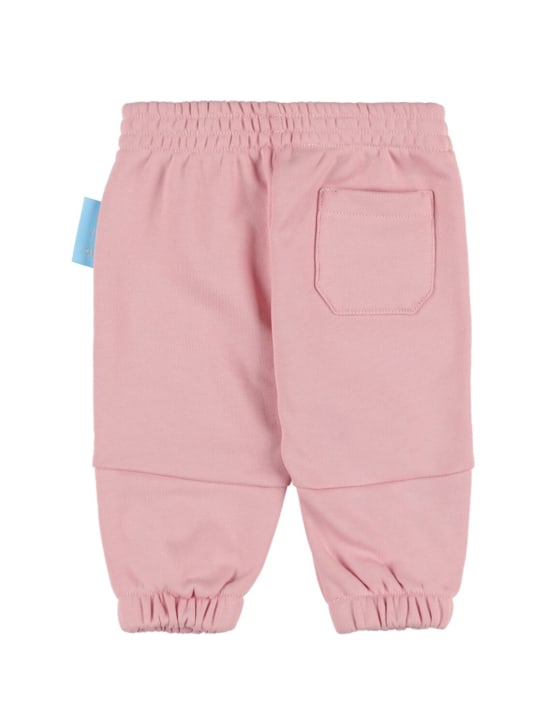 Emporio Armani: Pantalon en coton bio Schtroumpfs