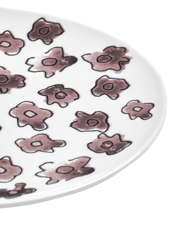 Marni By Serax: Set of 2 Dark Viola dessert plates
