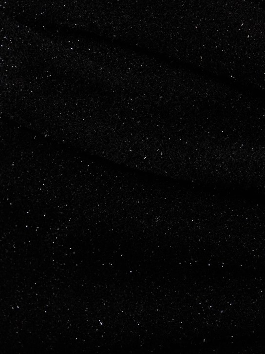 Galvan: Robe mi-longue en maille de lurex Aphrodite