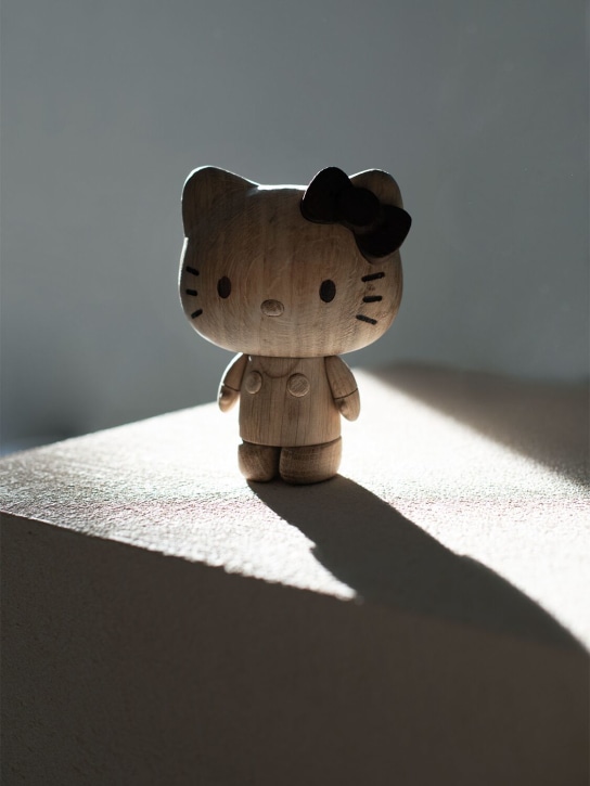 Boyhood: Hello Kitty small oak figurine