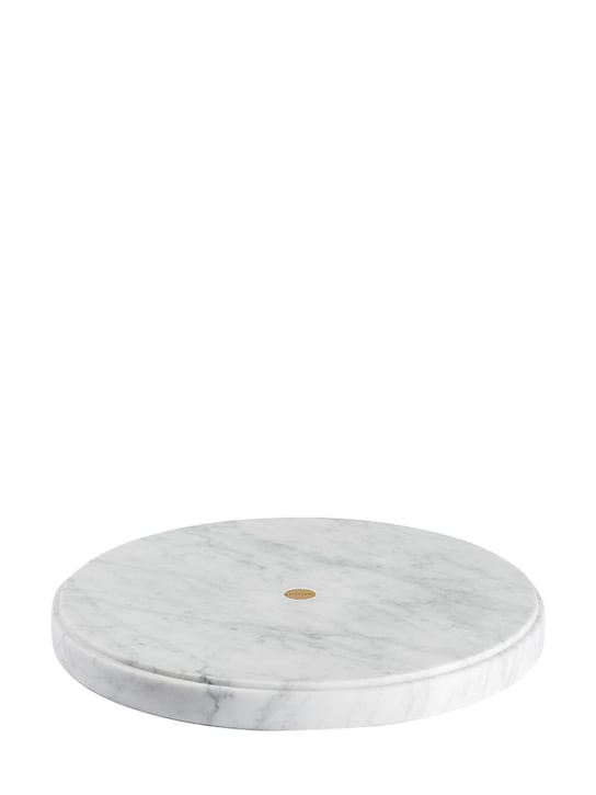 Salvatori: Ellipse Carrara marble tray