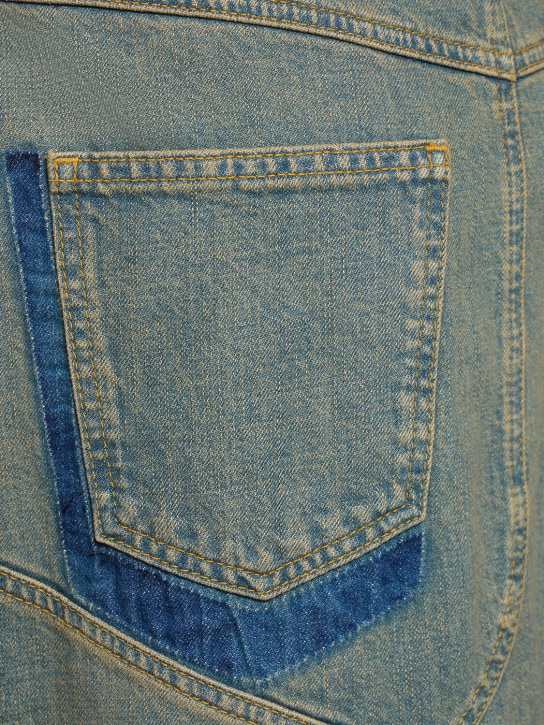 Miaou: Gonna midi Rowan in denim di cotone