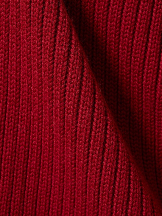 Emilia Wickstead: Wool knit v neck sweater