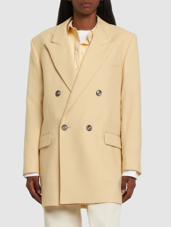 AMI Paris: Chaqueta cruzada de lana