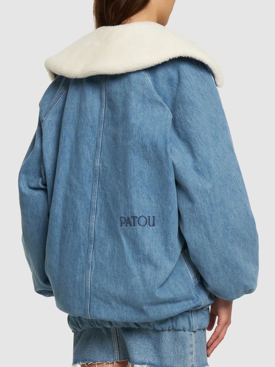 Patou: Bombermantel aus Bio-Baumwolldenim