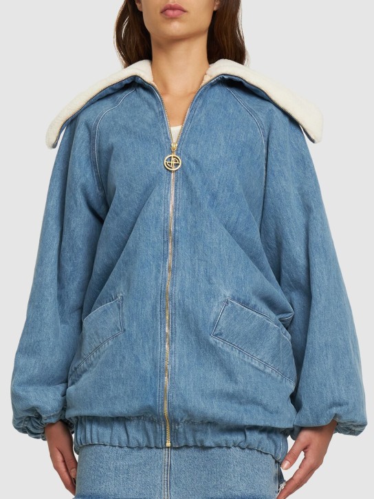 Patou: Bombermantel aus Bio-Baumwolldenim