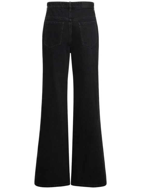 Dion Lee: Jean ample en coton usé