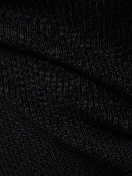 Dion Lee: Rib knit wool crewneck sweater