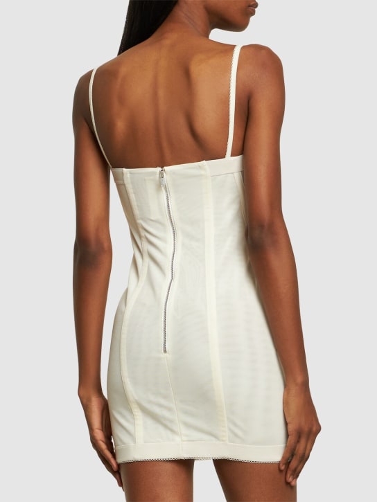 Dion Lee: Vestido corto con corsé