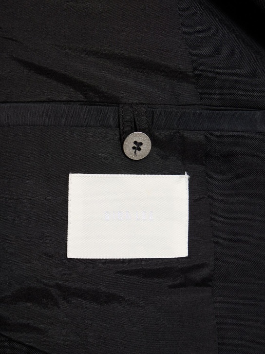 Dion Lee: Single breasted wool interlock jacket