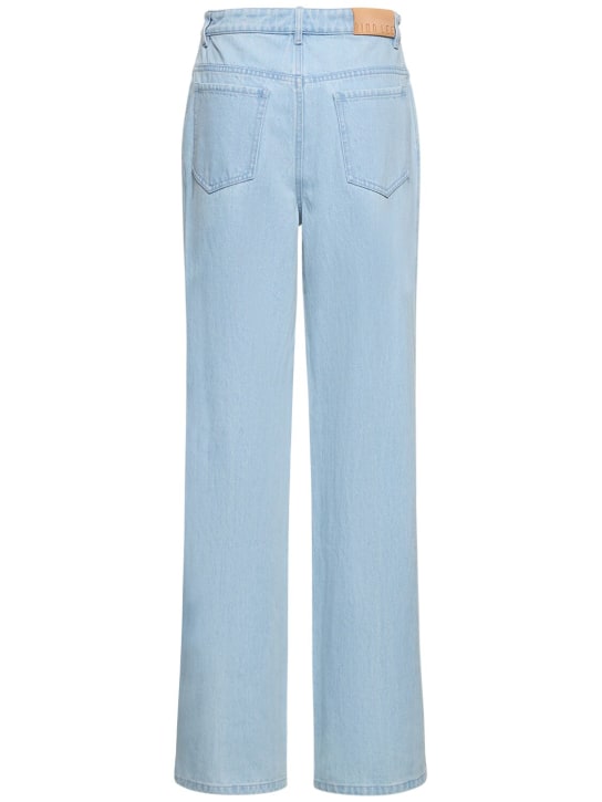 Dion Lee: Jean ample en coton usé