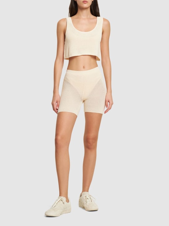 Live The Process: Nyx knitted high waist shorts