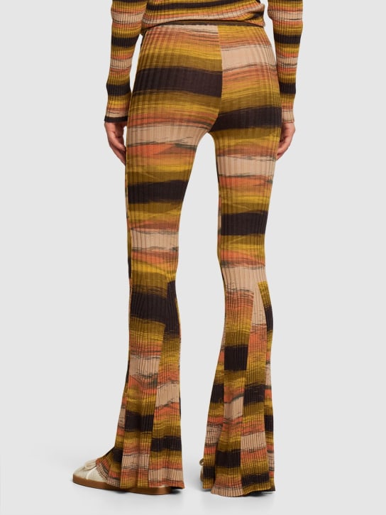 Live The Process: Pantaloni vita alta Mira in maglia