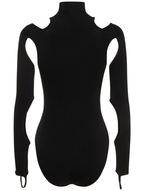 Andreadamo: Body sculptant en jersey ajouré