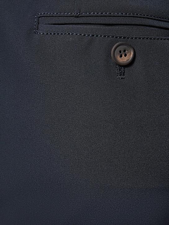 Ferrari: Gonna pencil vita alta in twill stretch