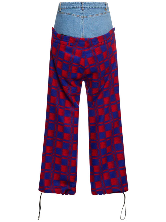 EGONlab: Pantalon en laine mélangée Jean Mouf