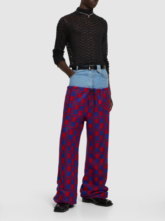 EGONlab - Pantalon en laine mélangée Jean Mouf