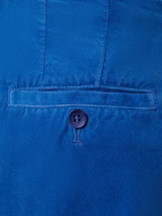 ASPESI: Pantalon taille haute en velours de coton