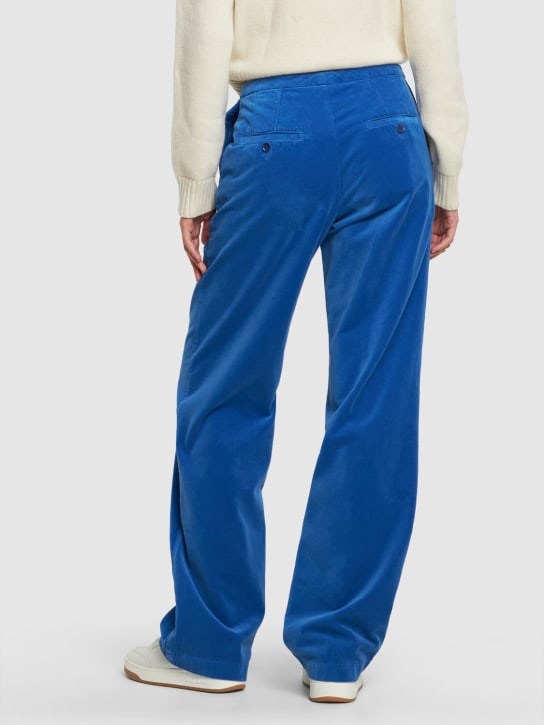ASPESI: Pantalon taille haute en velours de coton