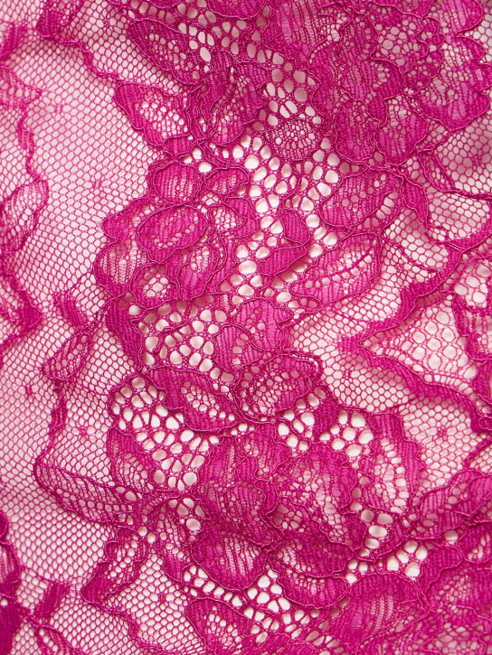Fleur Du Mal: Body jarretière en dentelle Roxy