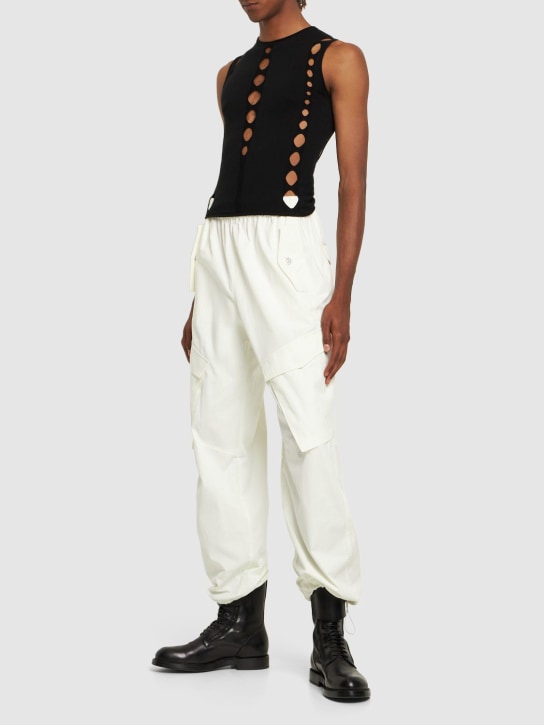 Dion Lee - Pantalon cargo en nylon et coton