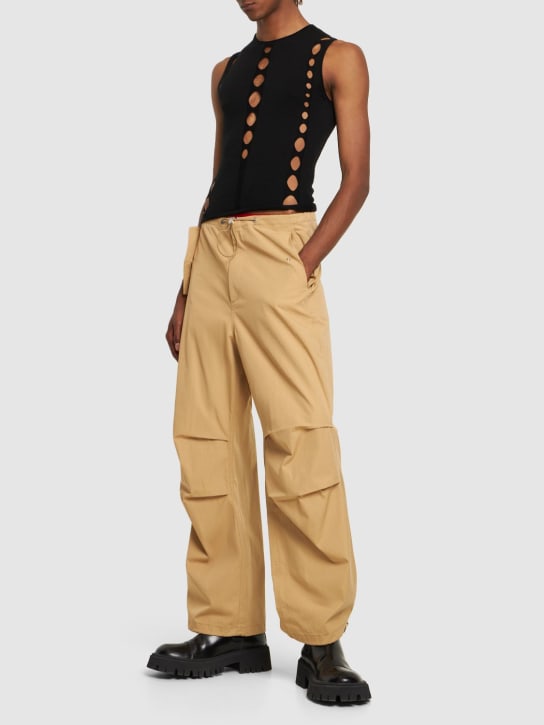 Dion Lee - Pantalon en coton biologique mélangé