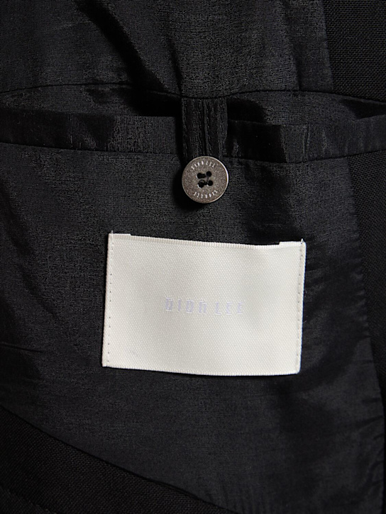 Dion Lee: Blazer en laine Picot