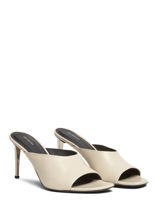 Peter Do: Zapatos mules de piel 75mm