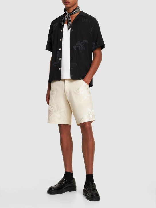 Honor the Gift - Shorts B-Summer in tela con ricami