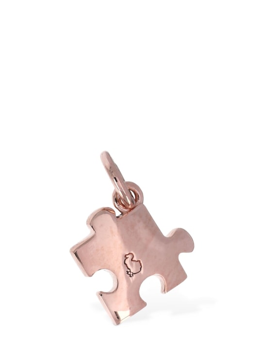 DoDo - 9kt Rose gold enamel puzzle charm