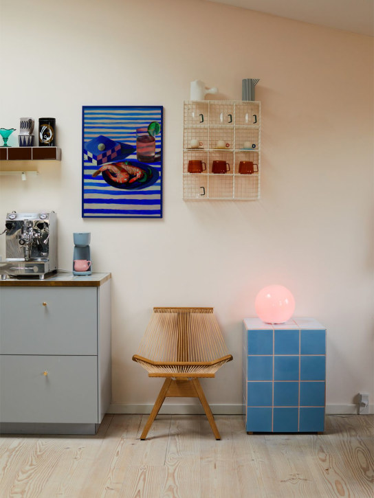 Paper Collective: Stampa artistica Shrimp & Stripes
