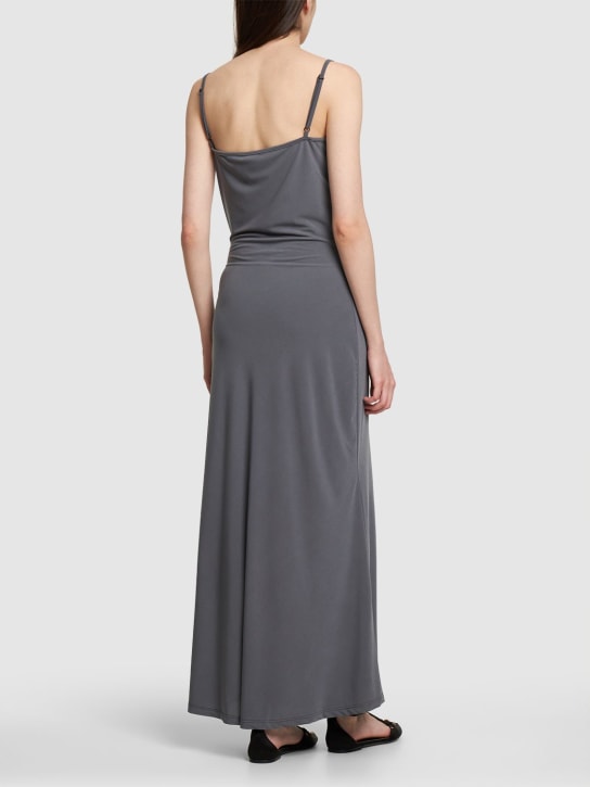Musier Paris: Langes Kleid aus Stretch-Jersey „Avola“