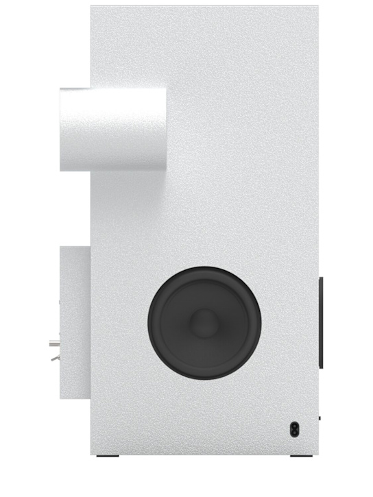 Transparent: Brutalist Sculpture speaker