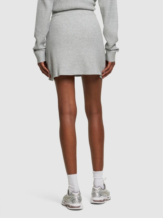 Weworewhat: Cable knit skirt