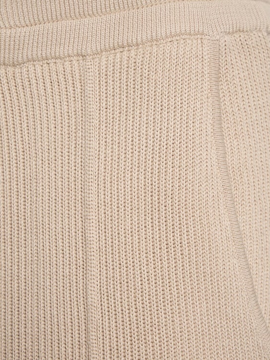 Brunello Cucinelli: Pantaloni jogger in maglia di cotone