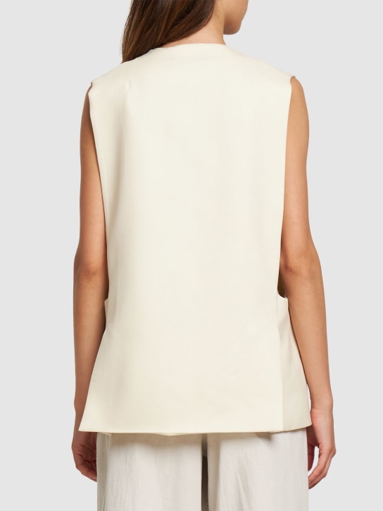 Amiri: Gilet Trill senza collo