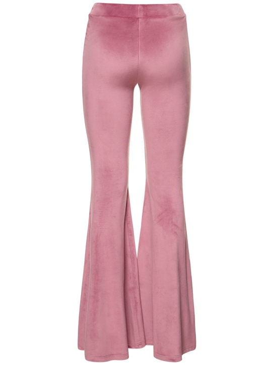 GCDS: GCDS flared velvet pants